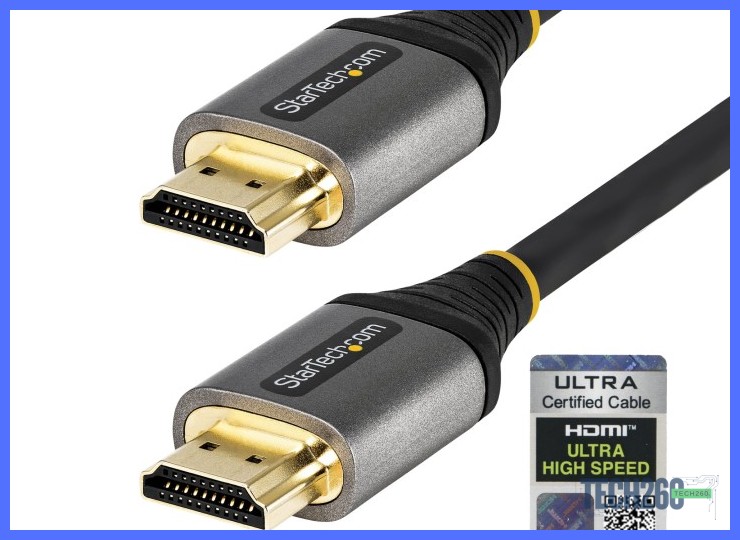 Ancho de banda de 48 Gbps y resolución 4K a 120 Hz o 8K a 60 Hz