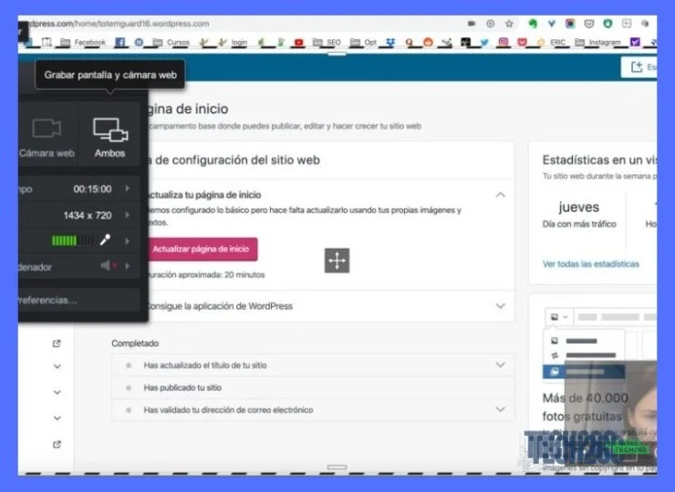¿Cuál es el procedimiento paso a paso para grabar la pantalla de una computadora con Windows o macOS utilizando programas especializados?