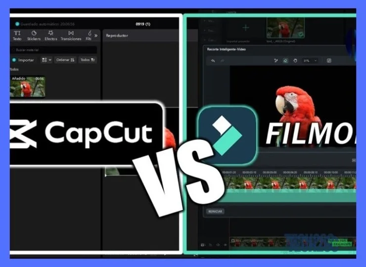 ¿Cuál es la diferencia principal entre usar Canva, CapCut y un programa instalado como Filmora?