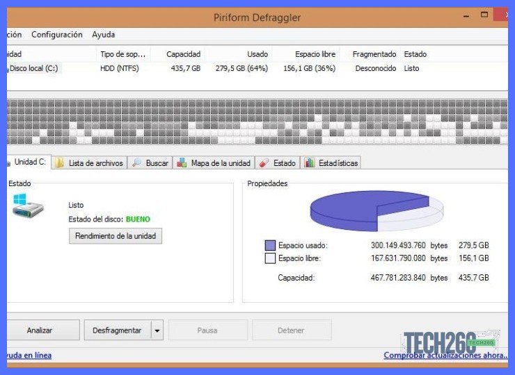 Desfragmentar o optimizar unidades según su tipo (HDD vs SSD)