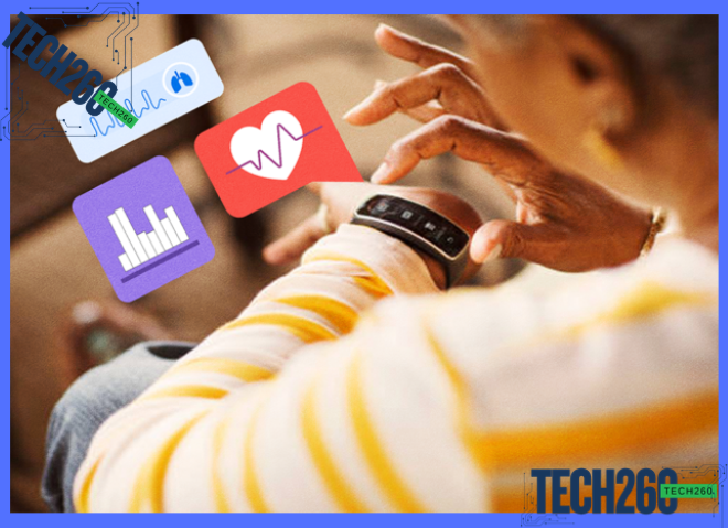 Reloj inteligente medición salud