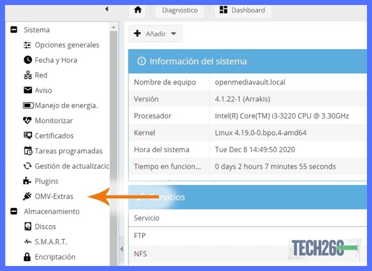 Instalar OpenMediaVault mediante script automatizado en Raspberry Pi