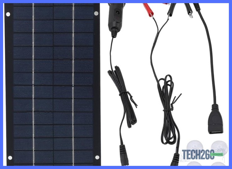 Panel ligero de 10W para mochileros en rutas de varios días