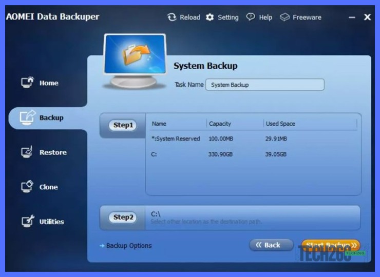 Software o aplicación de respaldo compatible con automatización