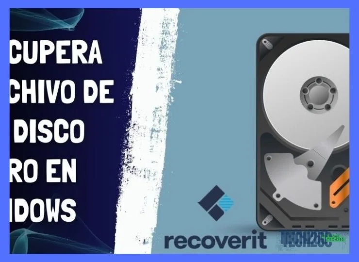 Un video de YouTube explica cómo recuperar archivos de un disco duro dañado.